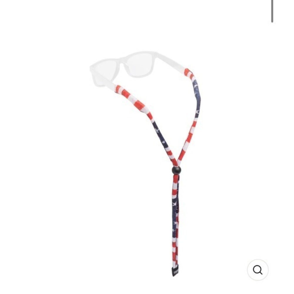CHUMS Original‎ Patterns Eyewear Retainer – American Flag – NWT